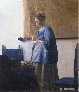 Johannes Vermeer Woman Reading a Letter oil on canvas